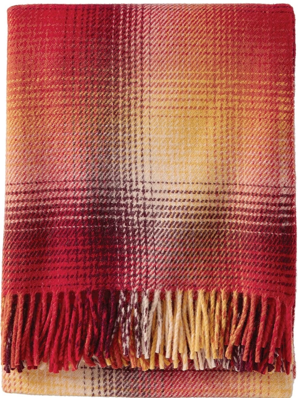 Pendleton Washable Throw Blanket in Sangria